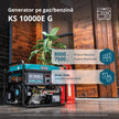 Generator pe gaz/benzina "Könner & Söhnen" KS 10000E G thumbnail