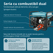 Generator pe gaz/benzina "Könner & Söhnen" KS 10000E G thumbnail