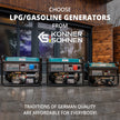 LPG/Бензинов генератор „Könner & Söhnen“ KS 3000G thumbnail