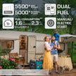 Инверторен генератор на LPG/бензин KS 5500iEG S thumbnail