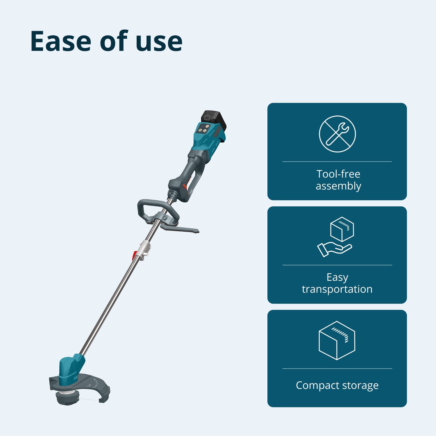 Cordless brush cutter & String trimmer KS BCT-20V