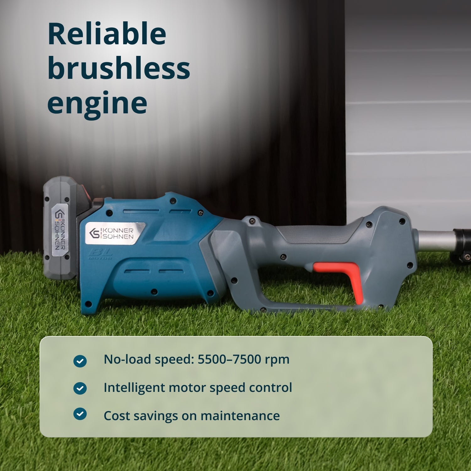 Cordless brush cutter & String trimmer KS BCT-20V