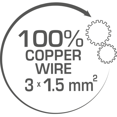 100% copper