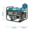 Gasoline generator "Könner & Söhnen" KS 3000 thumbnail