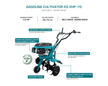 Gasoline tiller KS 4HP-70 thumbnail