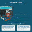 Generator pe gaz/benzina "Könner & Söhnen" KS 7000E G thumbnail