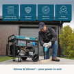 Generator pe gaz/benzina "Könner & Söhnen" KS 7000E G thumbnail