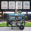 Generator pe gaz/benzina "Könner & Söhnen" KS 7000E G thumbnail