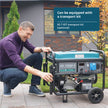 Generator pe gaz/benzina "Könner & Söhnen" KS 7000E G thumbnail