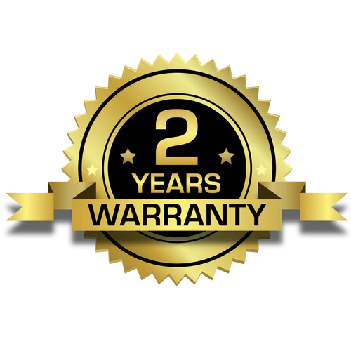 Service & 2-year warranty