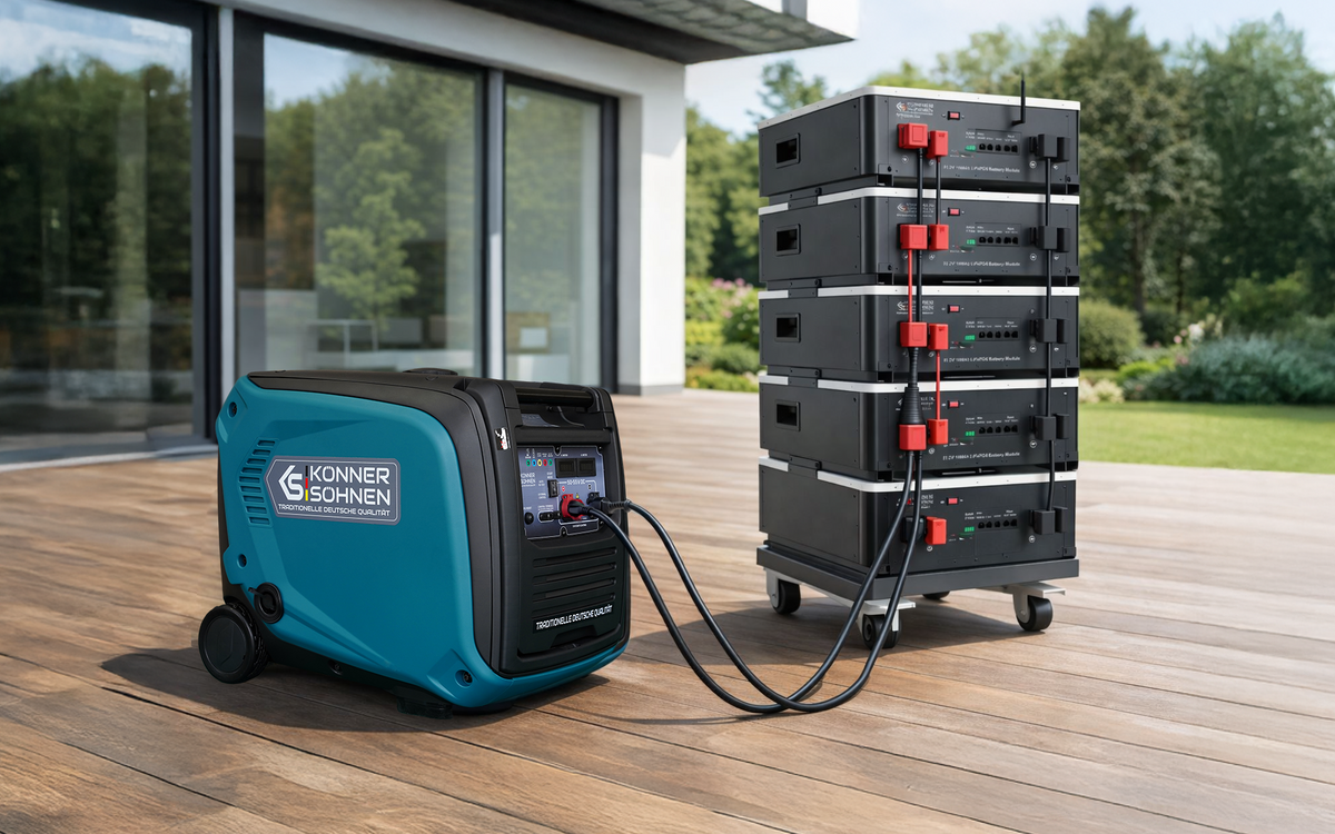Generators Direct New 48V direct current generators from Könner & Söhnen – reliability,