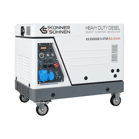 Generator invertor diesel în carcasă insonorizată KS 6500iDE S ATSR