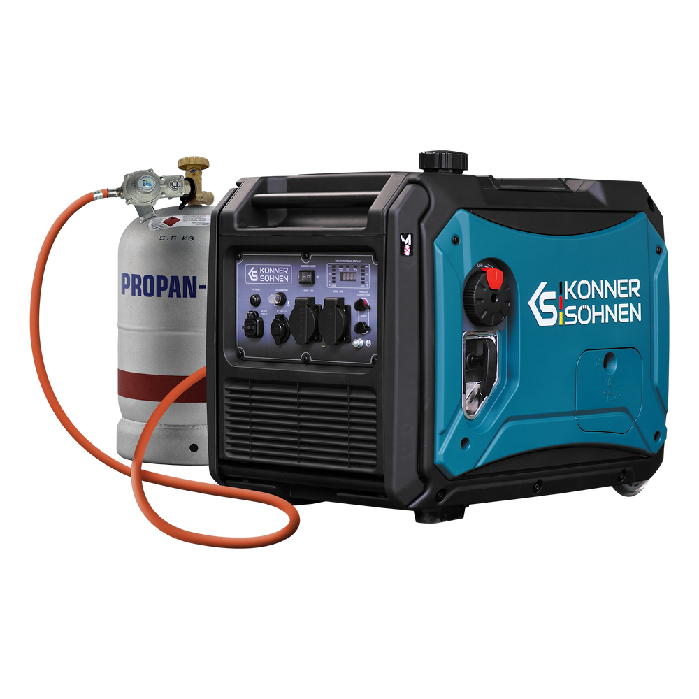 Инверторен генератор на LPG/бензин KS 4000iEG S
