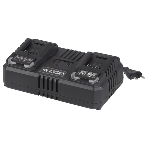 Dual charger for rechargeable batteries 20V KS C45A-2