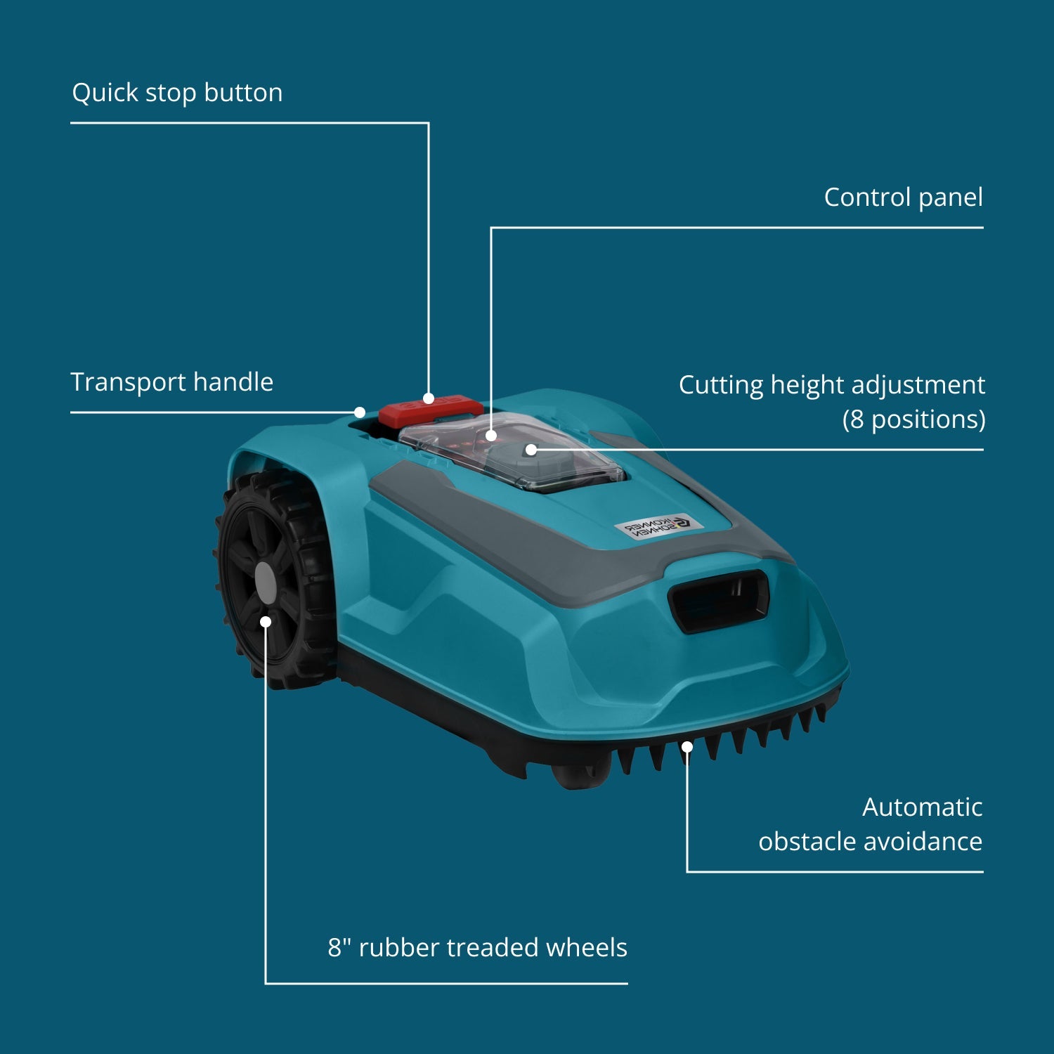 Mașină de tuns iarba robotizată KS 22RLM