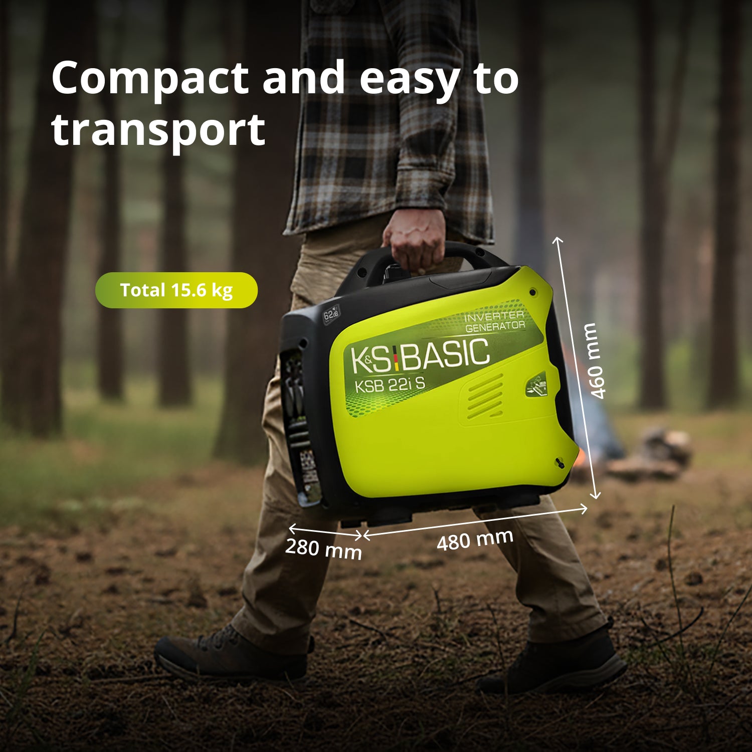 Инверторен генератор KSB 22i S