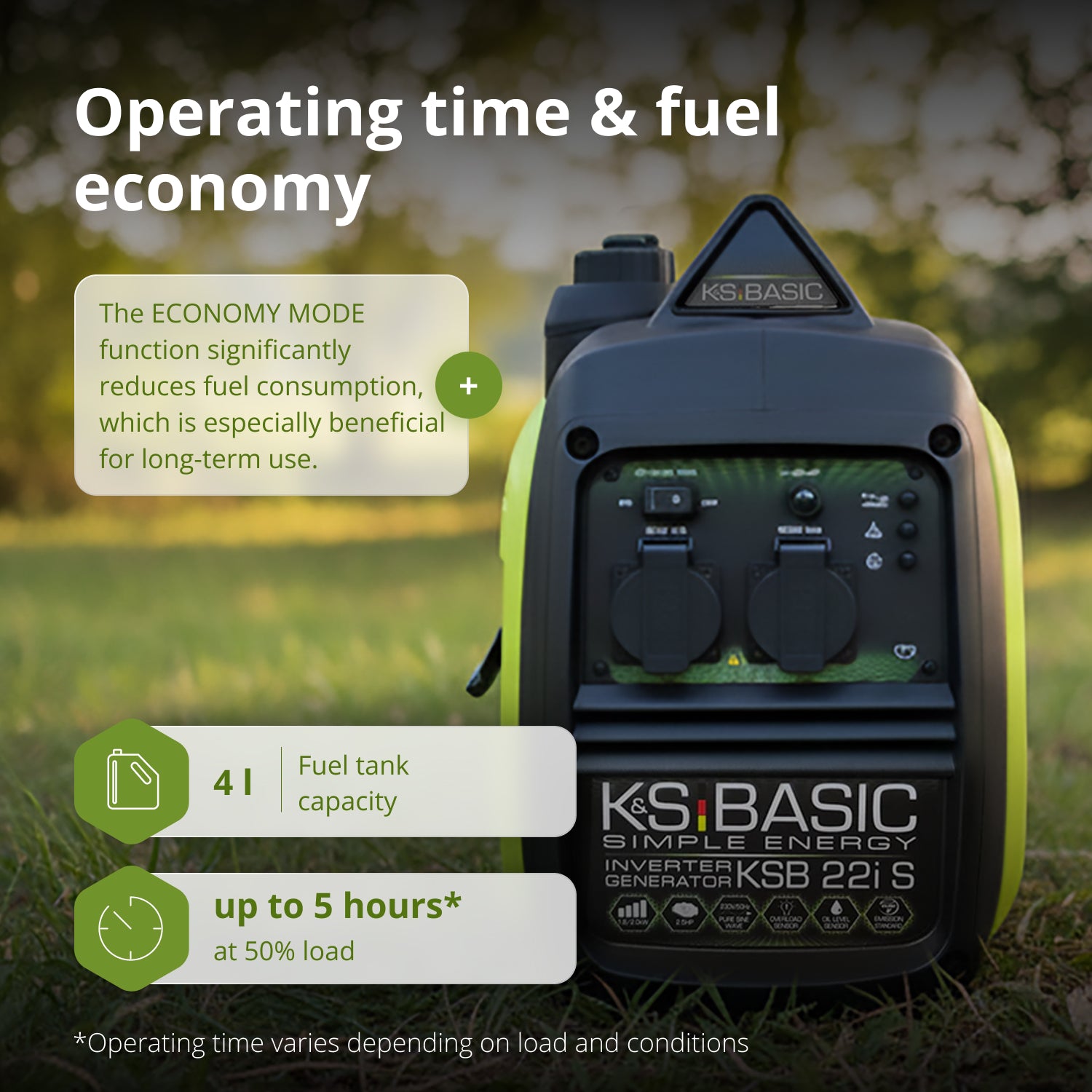 Инверторен генератор KSB 22i S