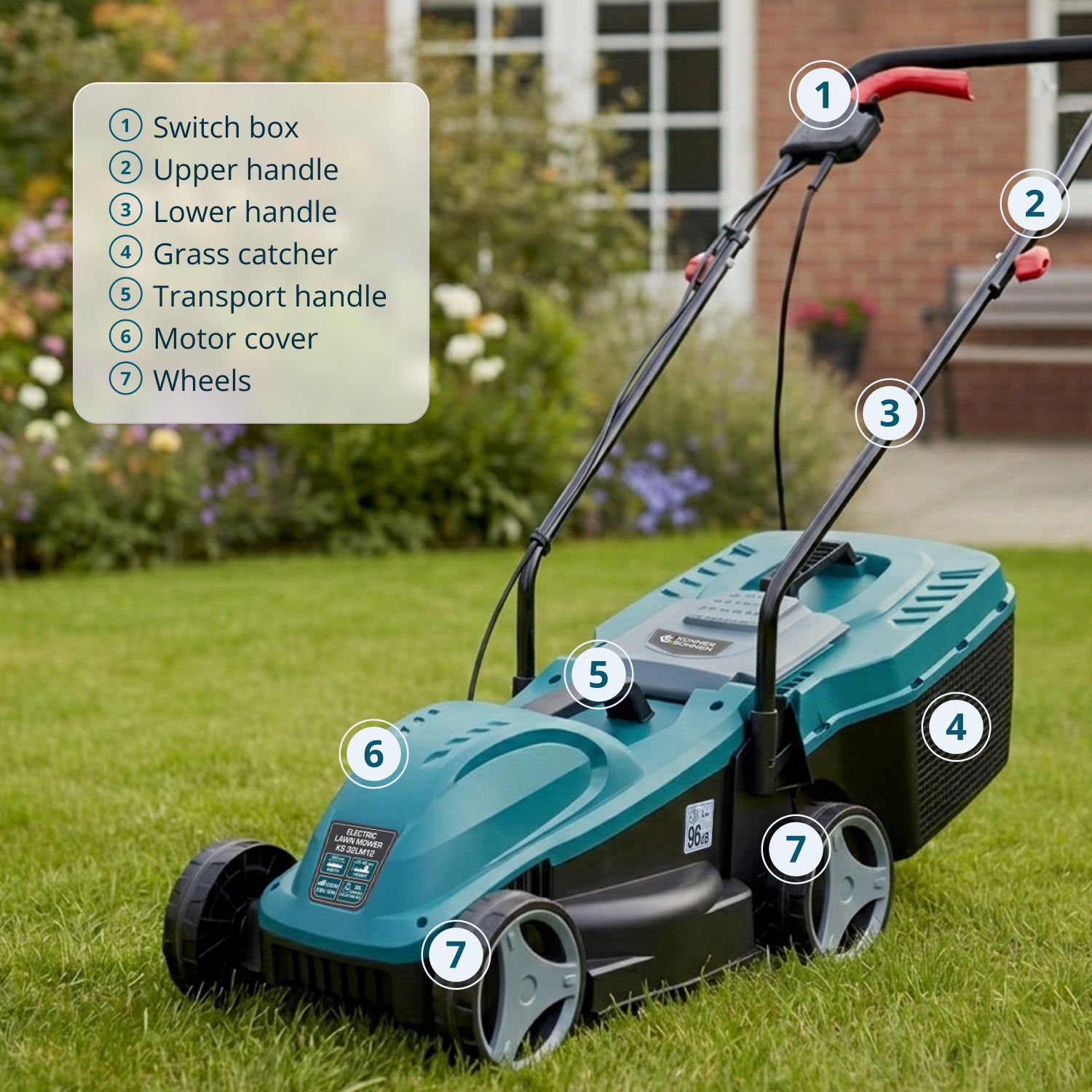 Electric Lawn Mower KS 32LM12