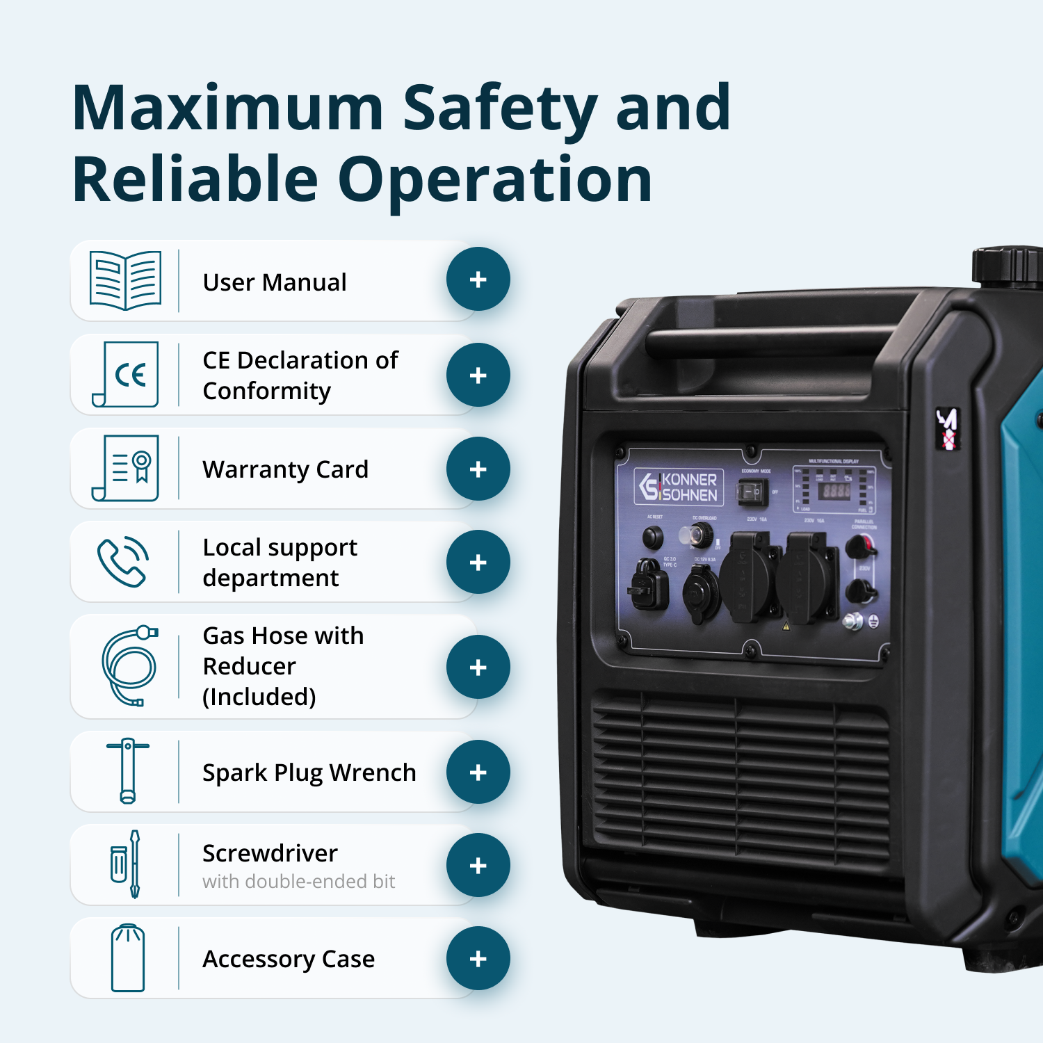 Инверторен генератор на LPG/бензин KS 4000iEG S