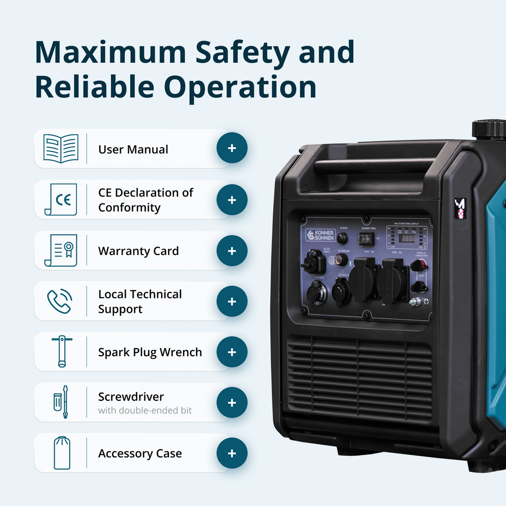 Inverter generator KS 4000iE S