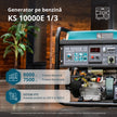 Generator pe benzina "Könner & Söhnen" KS 10000E 1/3 thumbnail