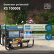 Generator pe benzina "Könner & Söhnen" KS 10000E thumbnail