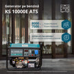 Generator pe benzina "Könner & Söhnen" KS 10000E ATS thumbnail