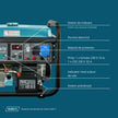 Generator pe benzina "Könner & Söhnen" KS 10000E ATS thumbnail