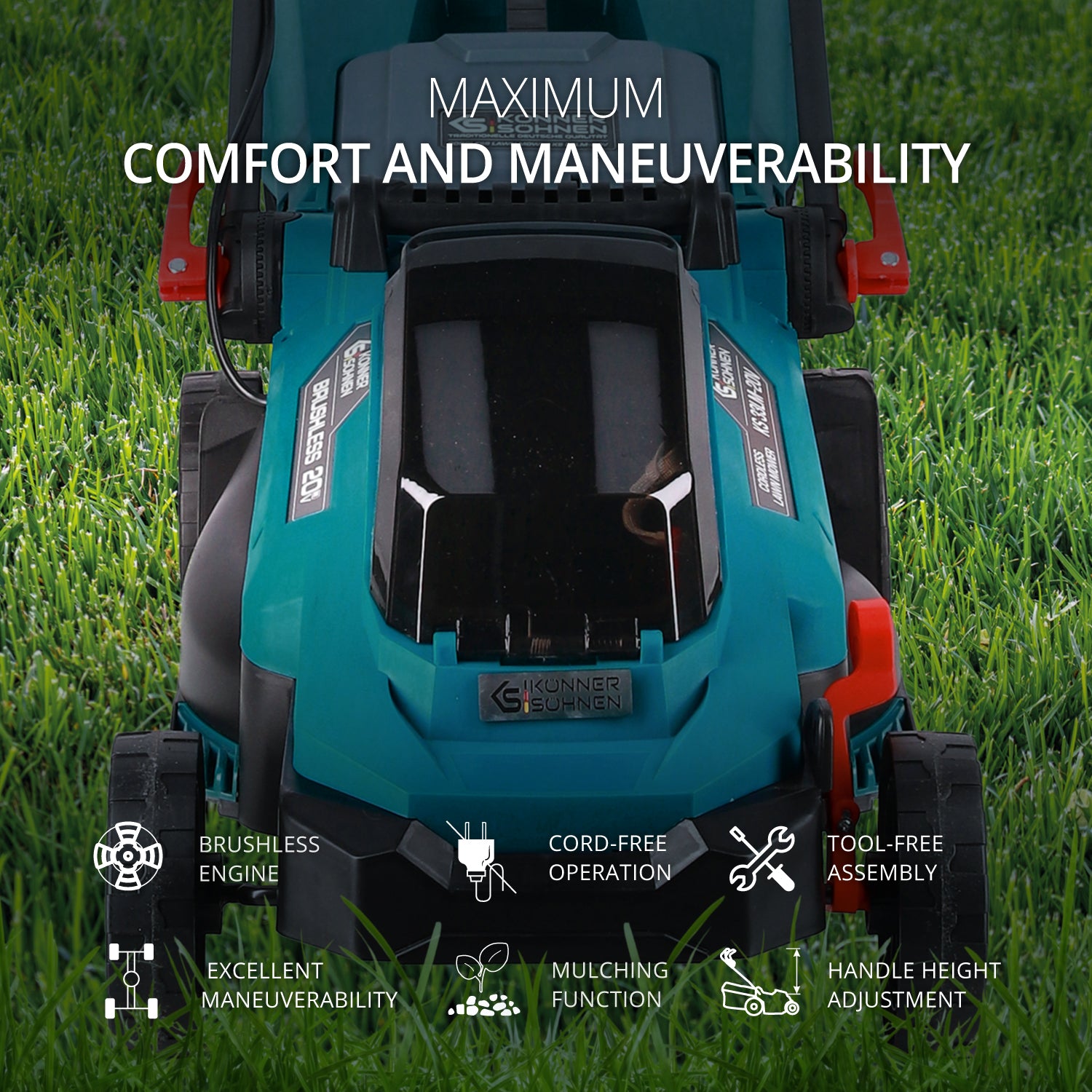 Акумулаторна косачка за трева KS 33LM-20V