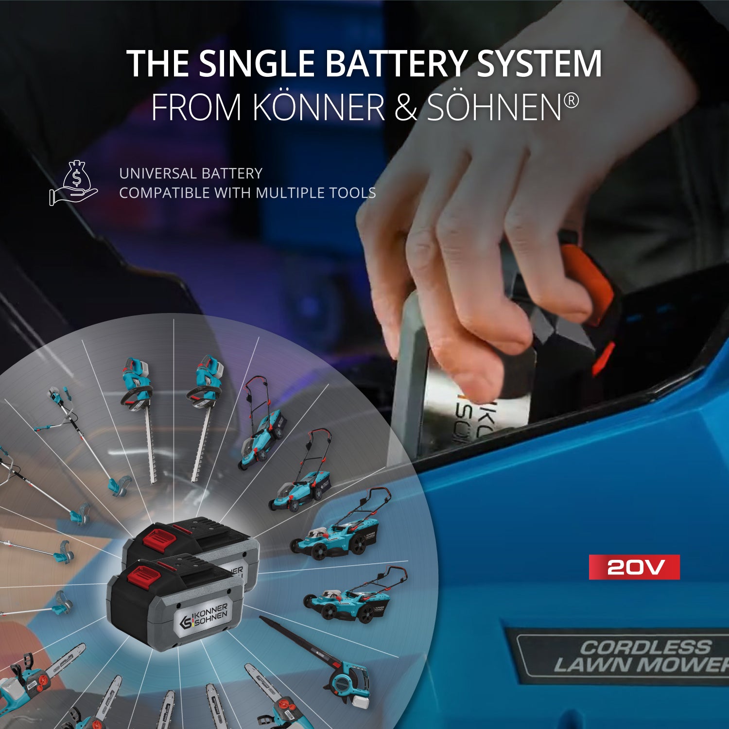 Акумулаторна косачка за трева KS 33LM-20V