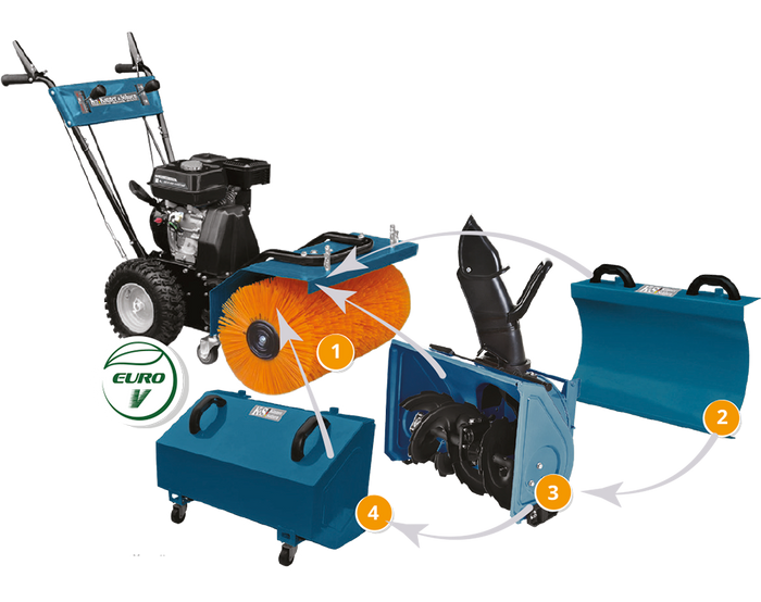 Multifunction machine KS 7HP-MFM 60 SET 4 in 1