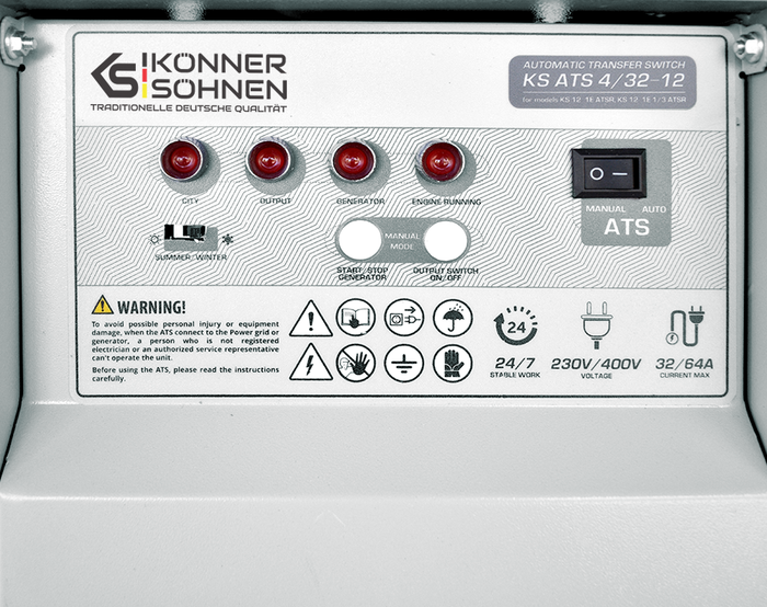 Comutator de transfer automat KS ATS 4/32-12