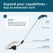 Cordless 2 in 1 Grass Shear and Hedge Trimmer KS SHT-8V thumbnail