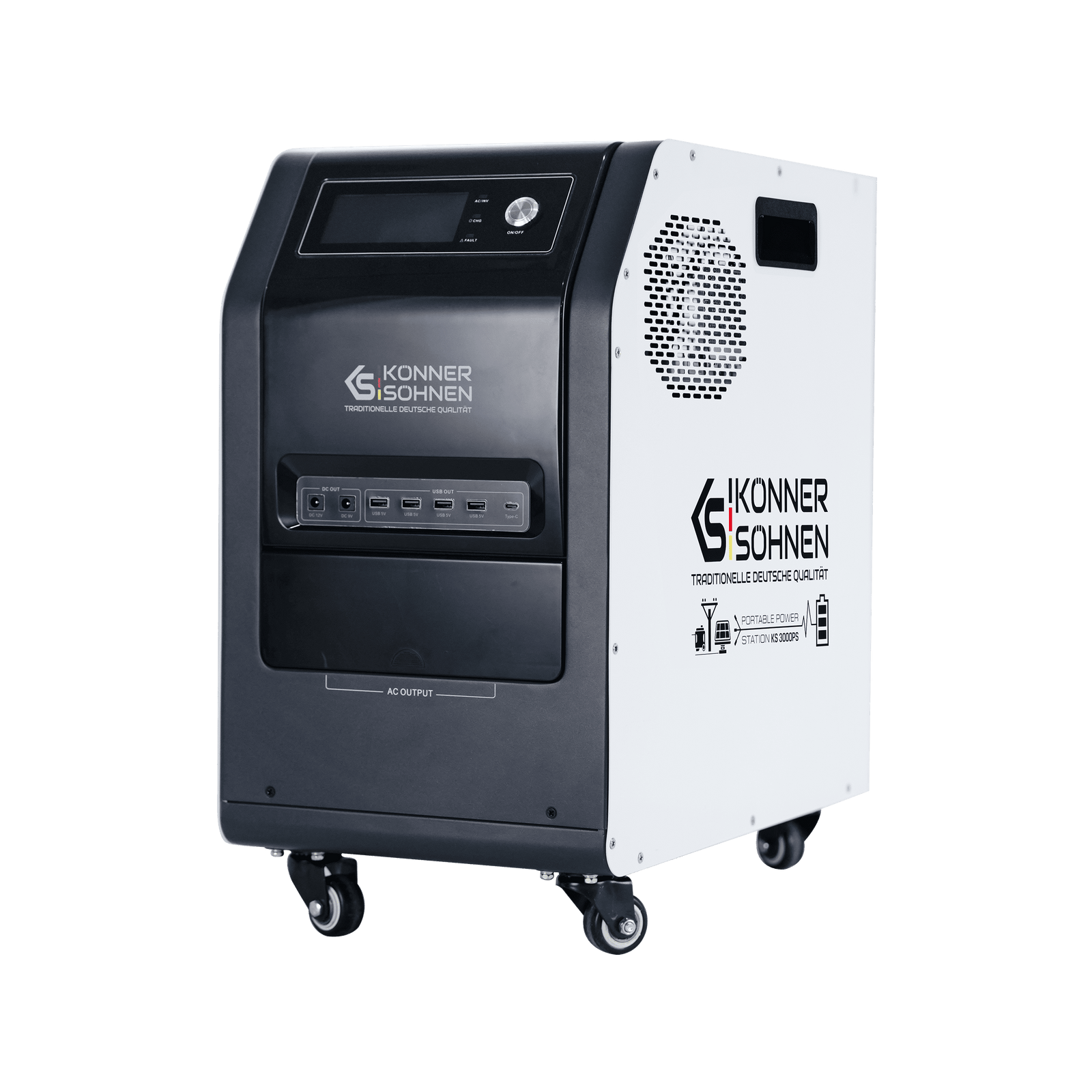 Hordozható áramforrás KS 3000PS