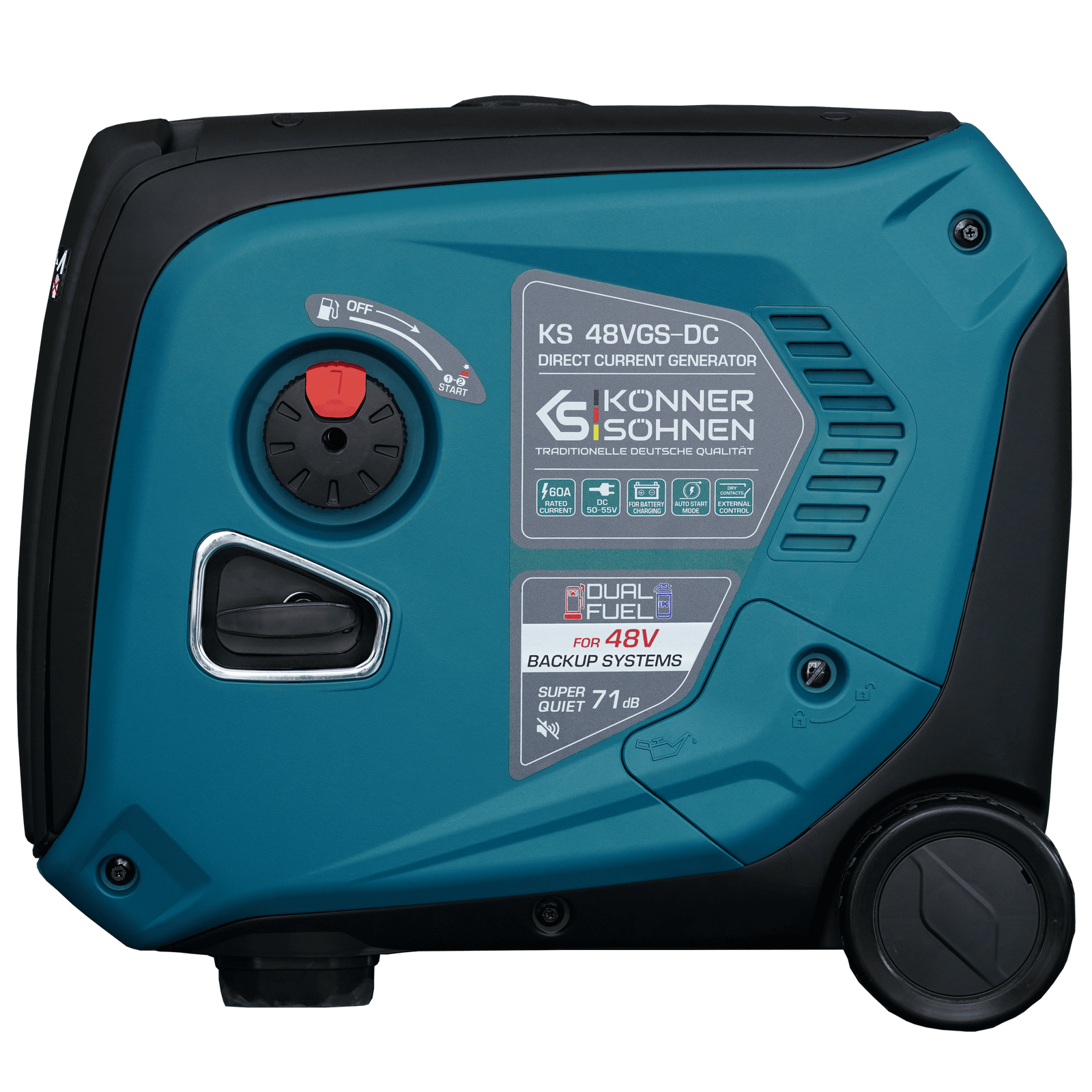 KS 48VGS-DC Direct current generator, version 50–55V