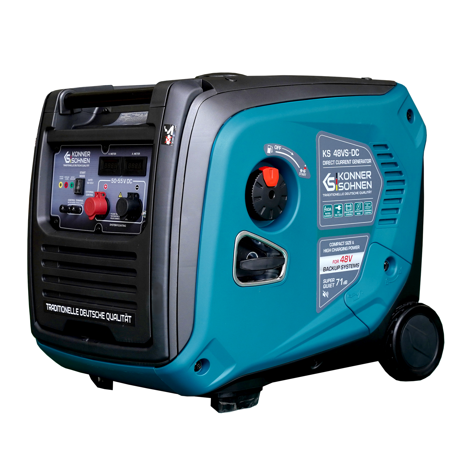 KS 48VS-DC Direct current generator, version 50–55V
