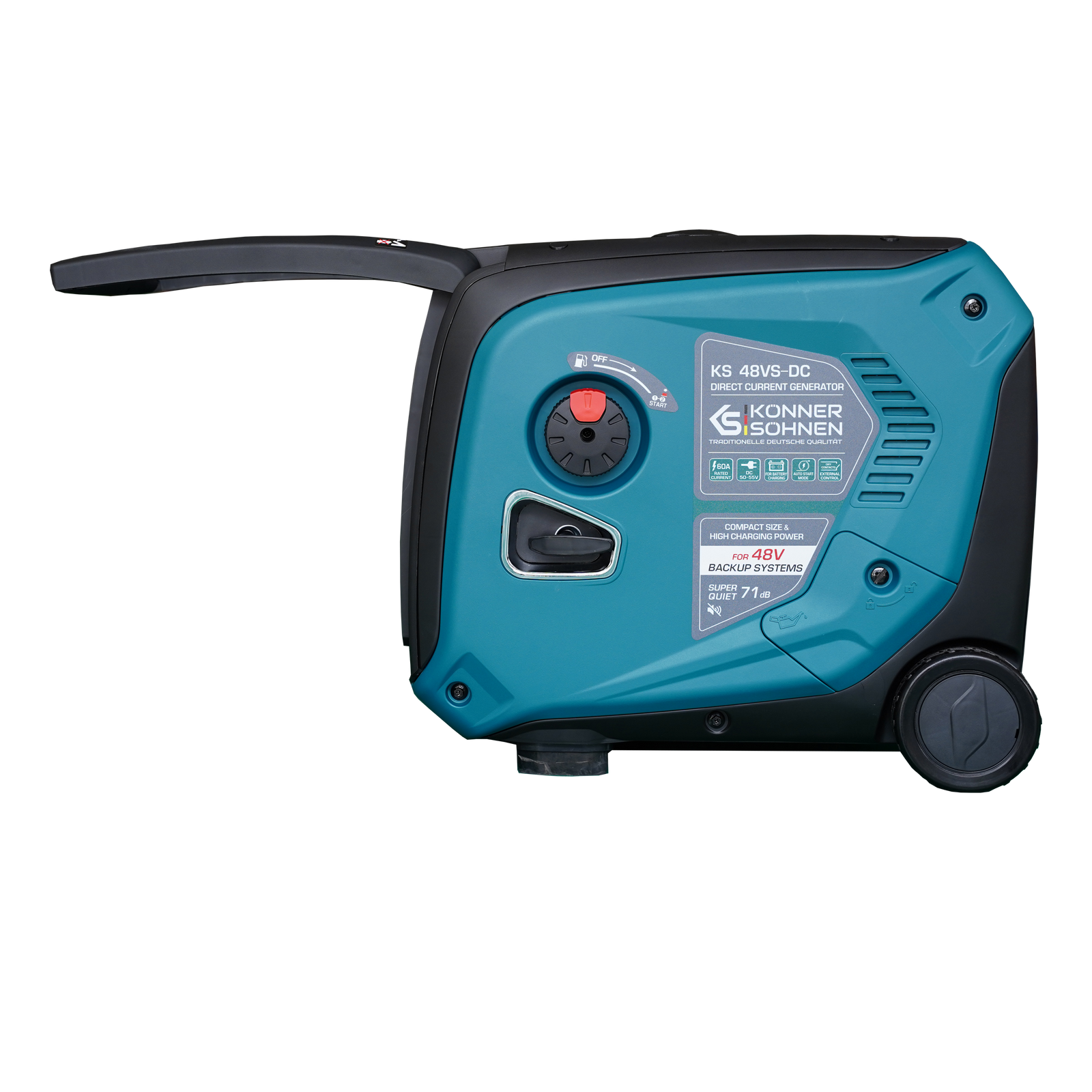 KS 48VS-DC Direct current generator, version 50–55V