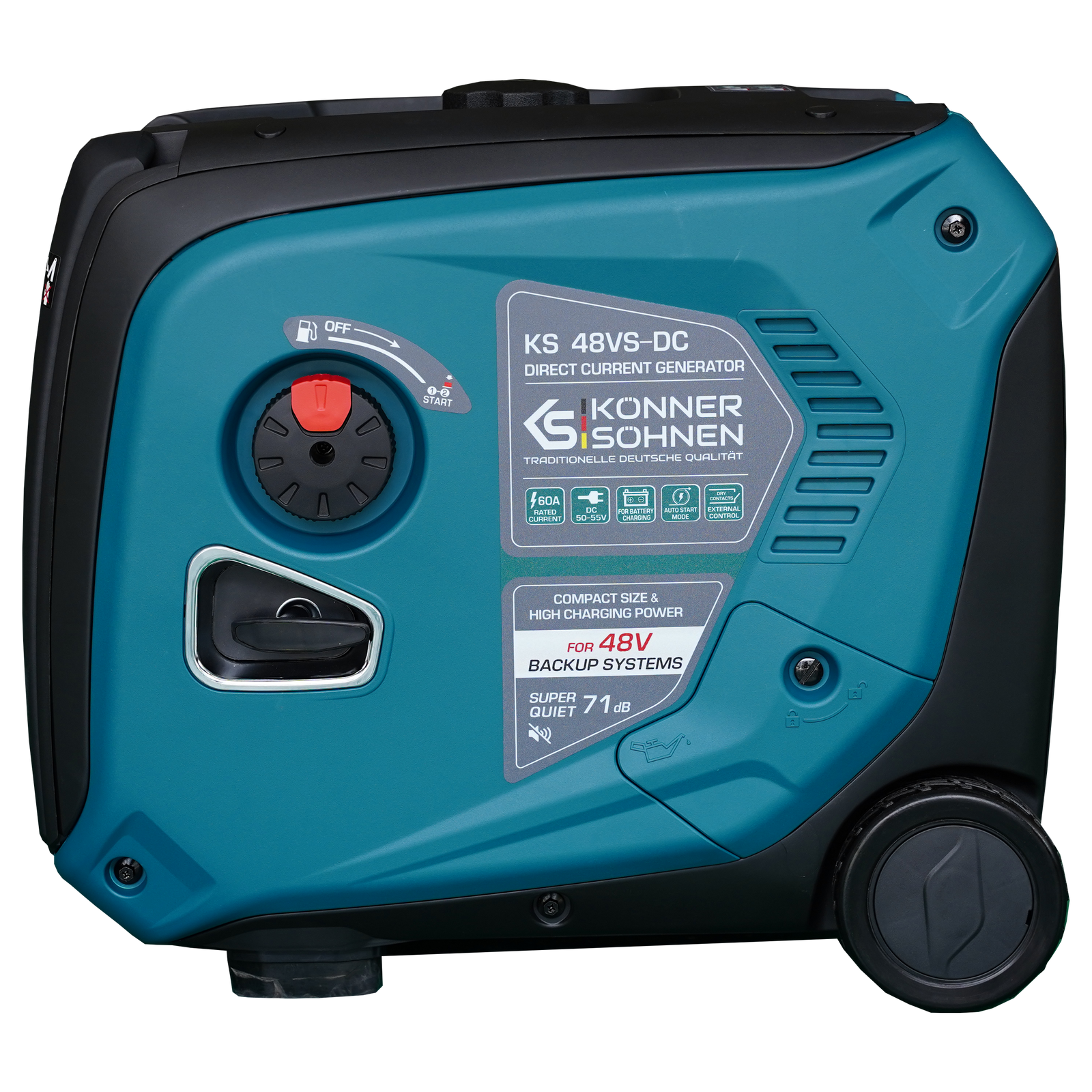 KS 48VS-DC Direct current generator, version 50–55V