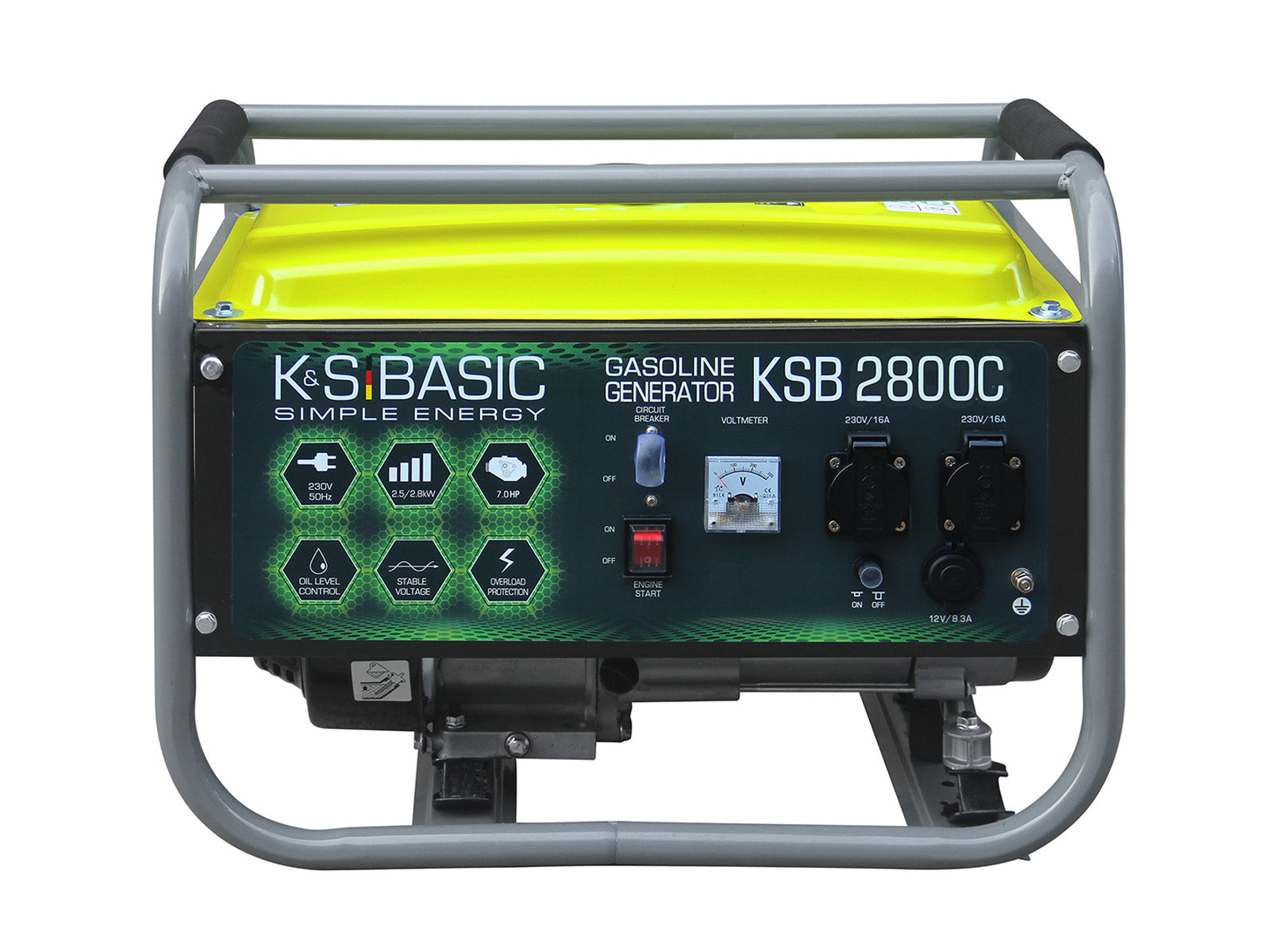 Бензинов генератор „K&S BASIC“ KSB 2800C