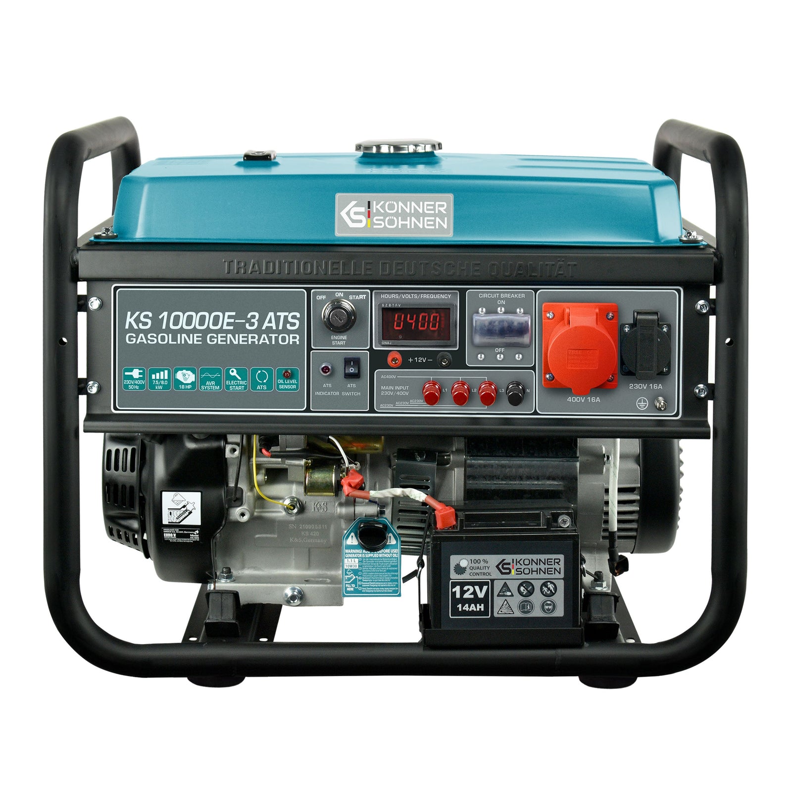 Gasoline generator "Könner & Söhnen" KS 10000E-3 ATS
