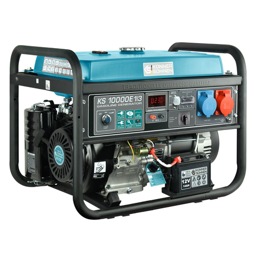 Gasoline generator "Könner & Söhnen" KS 10000E 1/3