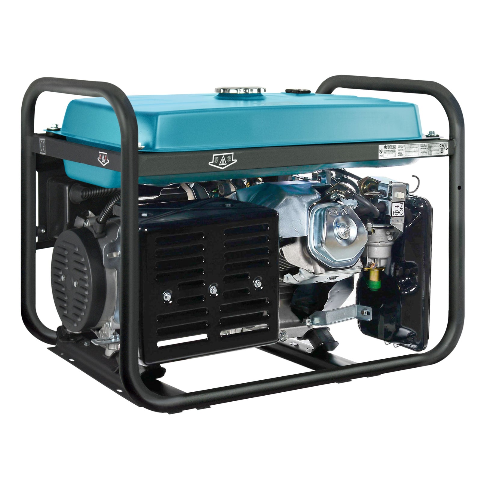 Gasoline generator "Könner & Söhnen" KS 10000E 1/3