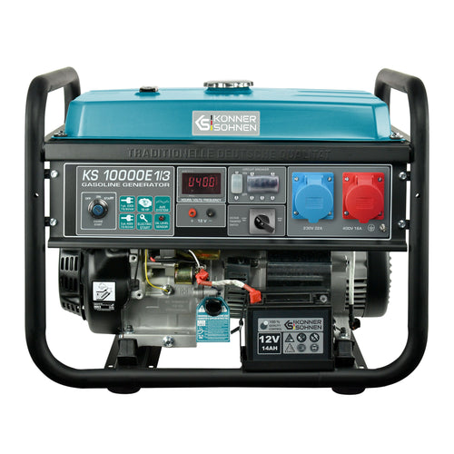 Gasoline generator "Könner & Söhnen" KS 10000E 1/3