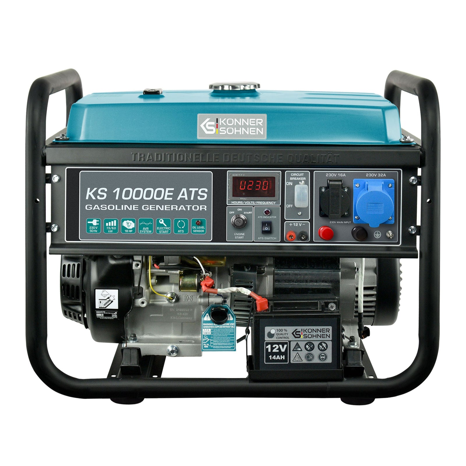 Gasoline generator "Könner & Söhnen" KS 10000E ATS