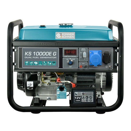 LPG/Gasoline Generator "Könner & Söhnen" KS 10000E G