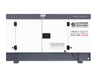 Single-phase diesel power station KS 18-1XM
