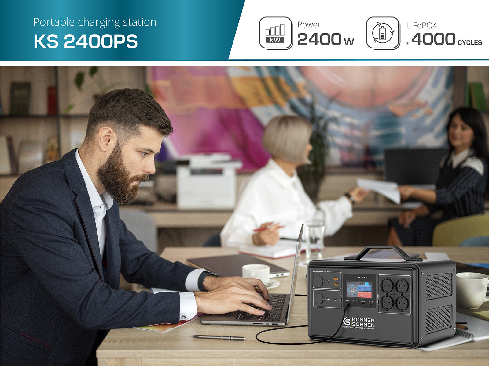 Portable power station KS 2400PS