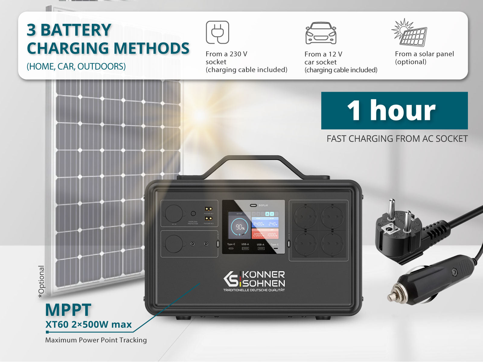 Portable power station KS 2400PS