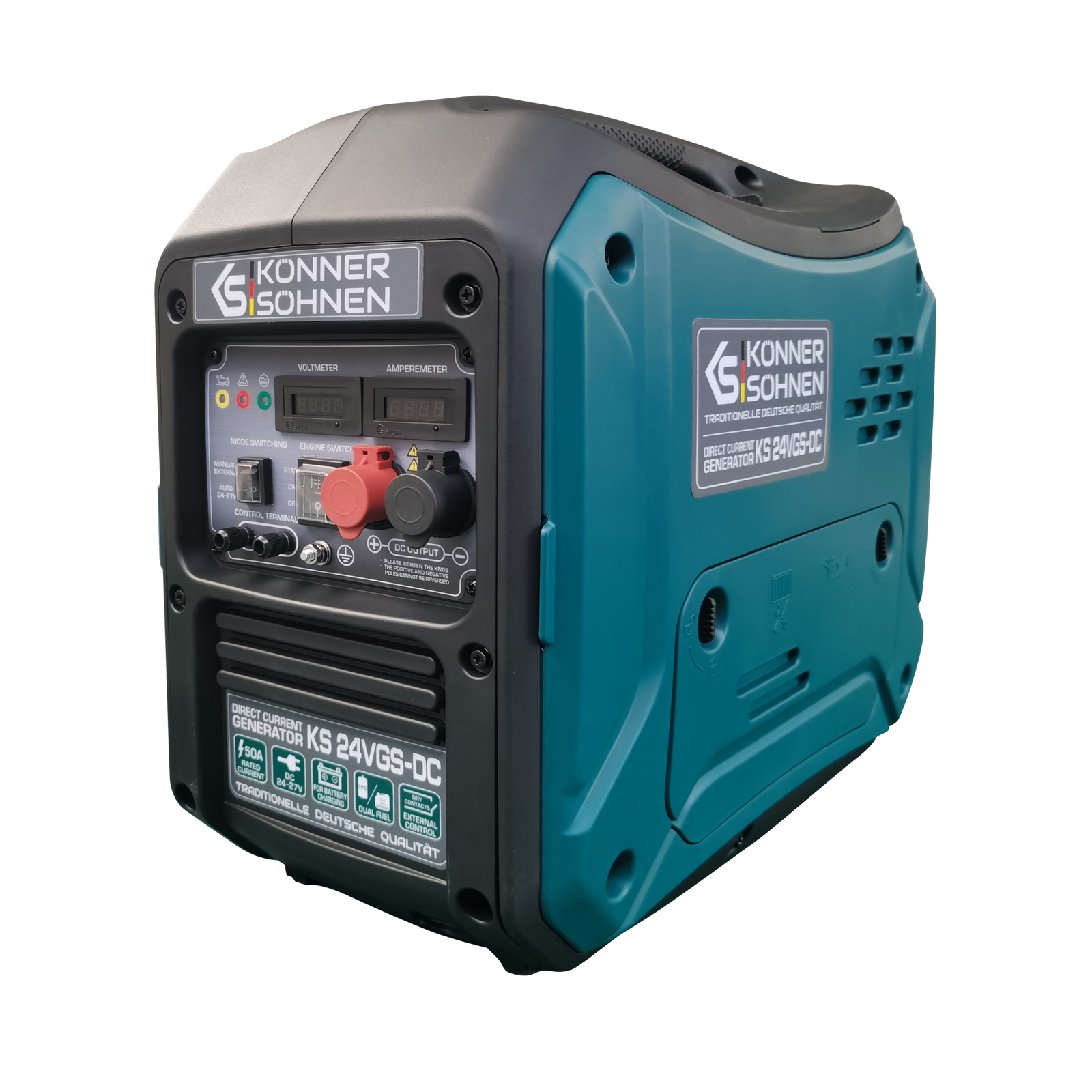 Generator DC cu sistem dual fuel KS 24VGS-DC