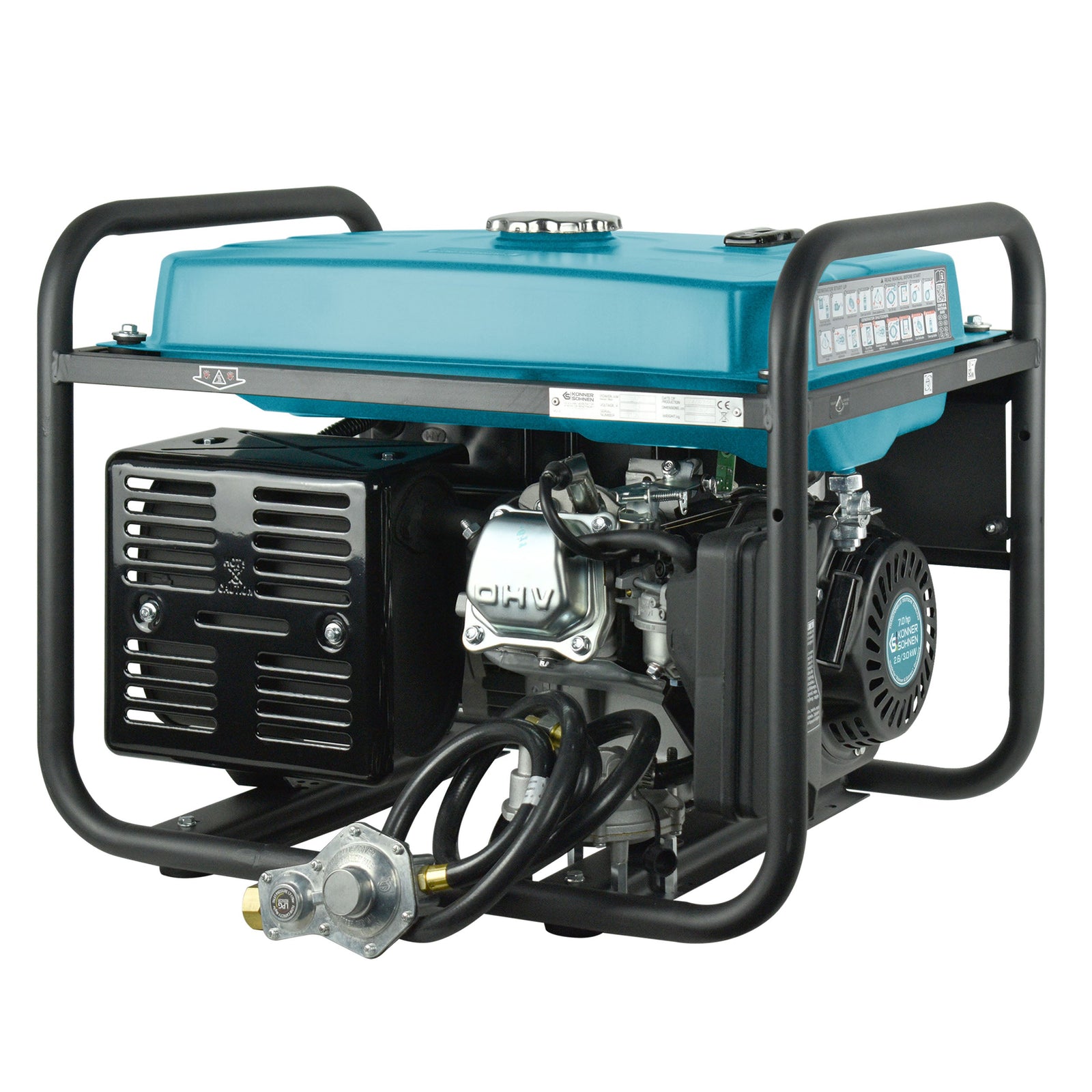 LPG/Gasoline Generator "Könner & Söhnen" KS 3000G